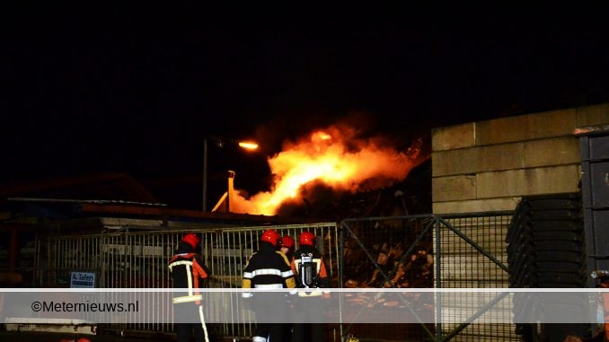 grote brand stortplaats stadskanaal