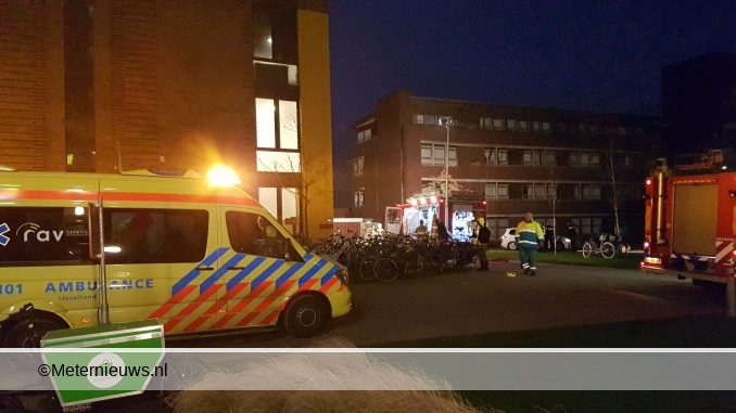 brand in studentenflat in zwolle