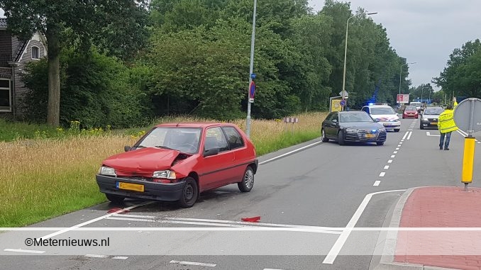 kop staart aanrijding in Assen