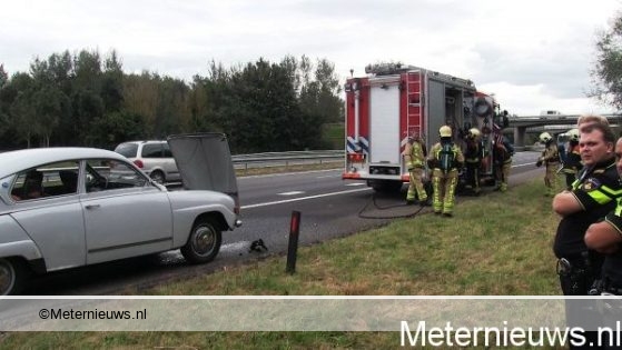 OLD TIMER IN DE BRAND A28 MEPPEL