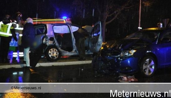 Gewonden na ongeval in Hardenberg. Gewonden na ongeval in Hardenberg.