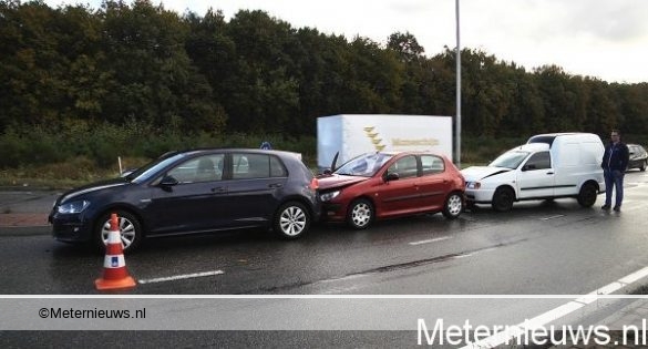 ONGEVAL N36 WITTE PAAL