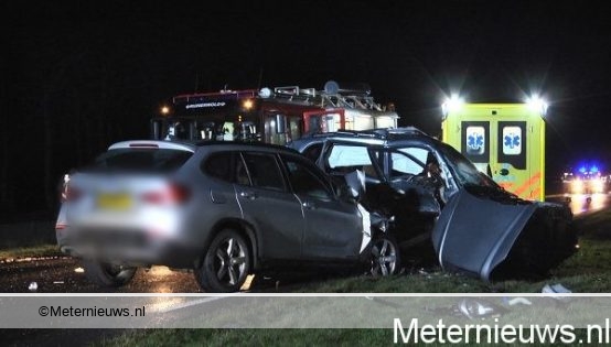 DRIE GEWONDEN NA ONGEVAL IN RUINERWOLD
