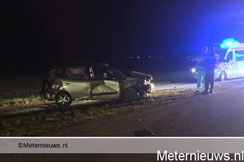 Twee gewonden na ongeval tussen Nijeveen en Onna.