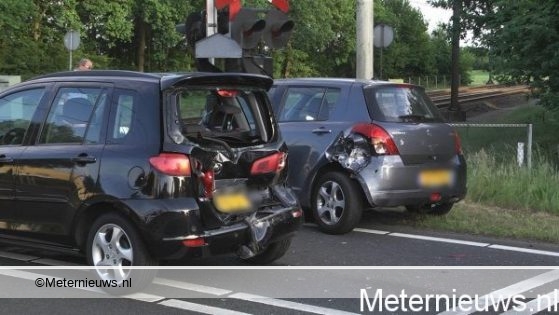 Kop-staart aanrijding Hardenberg. Kop-staart aanrijding Hardenberg.