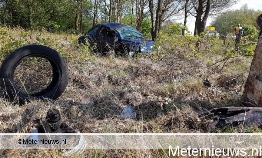 Gewonde na ongeval op de N381 bij Beilen. Gewonde na ongeval op de N381 bij Beilen.