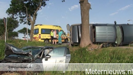Zware aanrijding Blokzijl. Zware aanrijding Blokzijl.