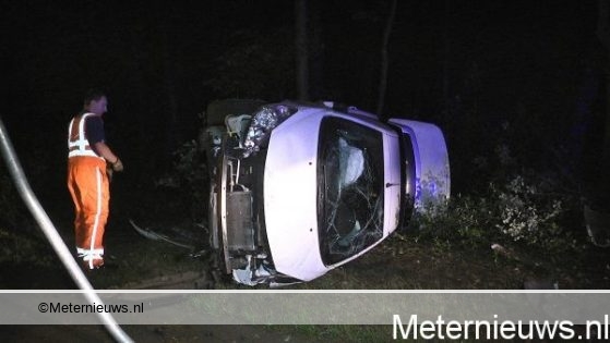Ravage na ongeval Houtweg Emmen. Ravage na ongeval Houtweg Emmen.