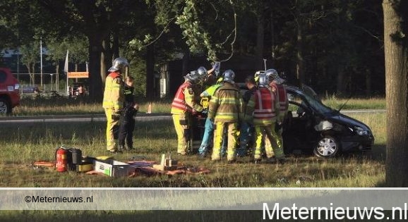 Ernstig ongeval in Hardenberg. Ernstig ongeval in Hardenberg.