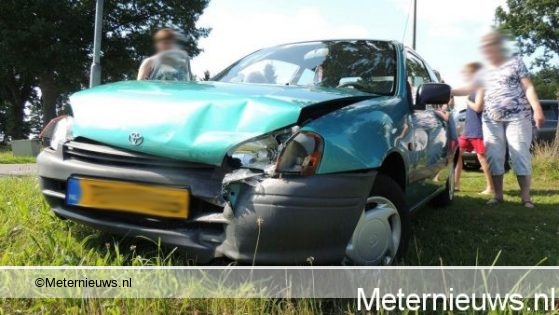 Vrouw met twee kinderen betrokken bij ongeval in Hollandscheveld.