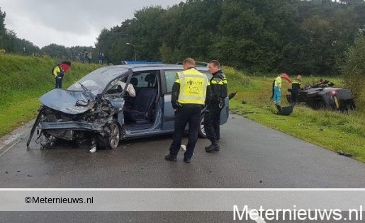 gewonden na ongeval op nat en glad wegdek Roden