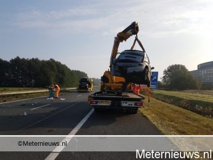 Ernstig ongeval op de A28 bij Assen door de mist. Ernstig ongeval op de A28 bij Assen door de mist.