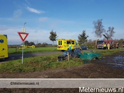Drie gewonden na ongeval in Pesse. Drie gewonden na ongeval in Pesse.