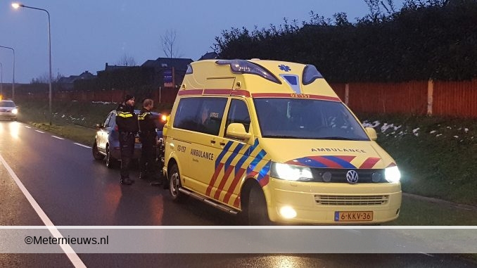 fietser gewond botsing auto meppel1