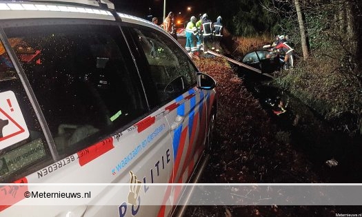 Automobiliste gewond na aanrijding in Assen.