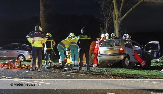 Frontale aanrijding De Groeve. Frontale aanrijding De Groeve.