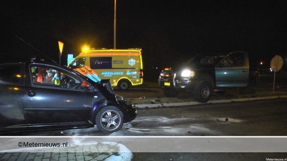 Ongeval kruising N34 Hardenberg. Ongeval kruising N34 Hardenberg.