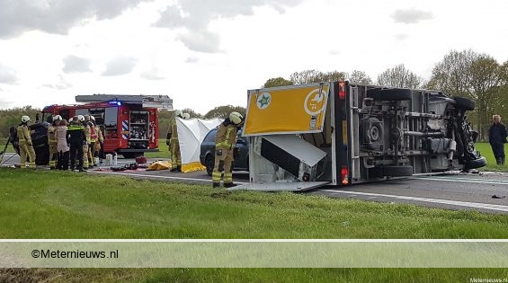 Dodelijk ongeval op de N48 bij Zuidwolde. Dodelijk ongeval op de N48 bij Zuidwolde.