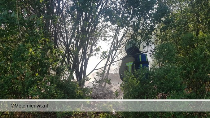 natuurbrand in Meppel