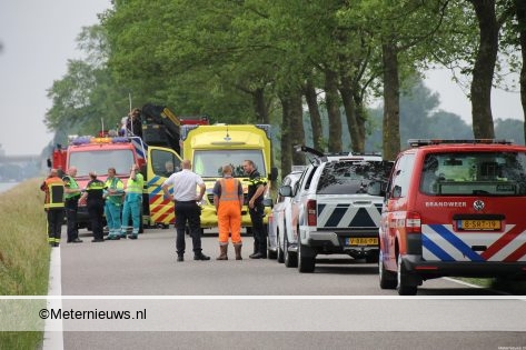 Auto in kanaal in Lutjegast..Bestuurder overleden(Video) |