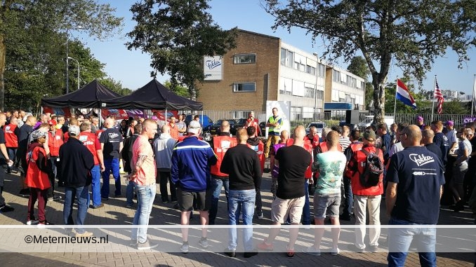 STAKING BIJ FOKKER IN HOOGEVEEN