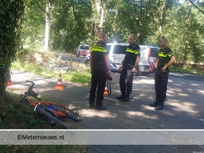Wielrenner gewond na botsing met fietsster in Havelte.