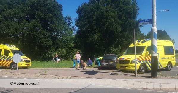 Vrouw en kind gewond na ongeval op de N371 bij Bovensmilde.
