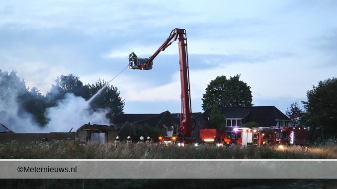 schuurbrand in Odoornerveen
