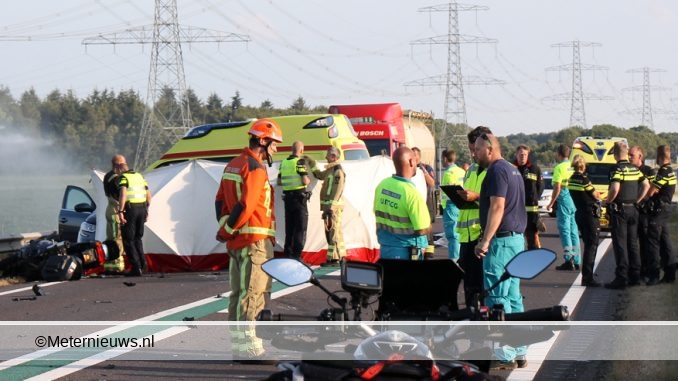 dodelijk ongeval op de n34 bij Emmen