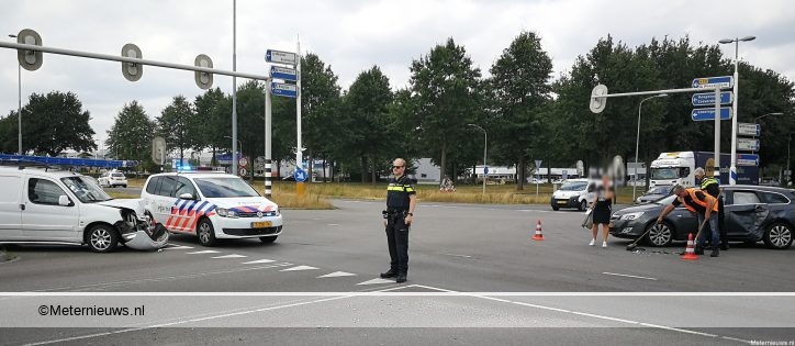 Verkeerslichten defekt ..Ongeval met gewonde in Emmen.