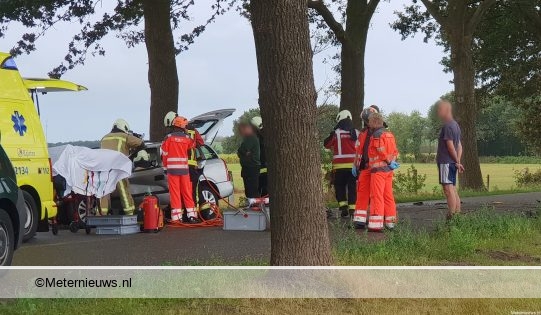 Ernstig ongeval in Veenhuizen. Ernstig ongeval in Veenhuizen.