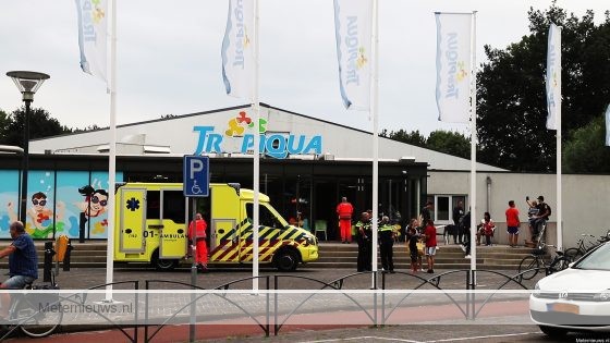 Ernstig gewonde in zwembad Veendam(Video)