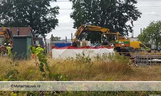 Spoorwerker gewond bij ongeval Coevorden.