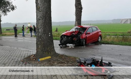 MMT inzet bij ongeval in Zwiggelte.
