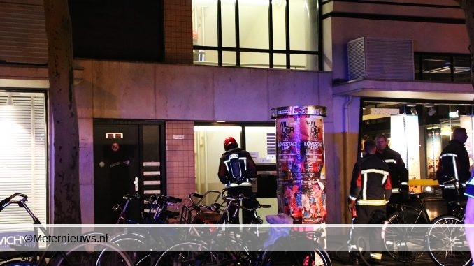 EVACUATIE NA BRAND GEBOUW IN GRONINGEN2