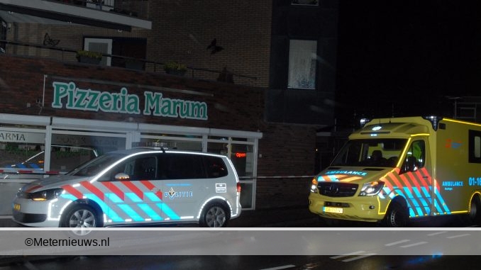 MAN GEWOND NA OVERVAL OP PIZZERIA IN MARUM2