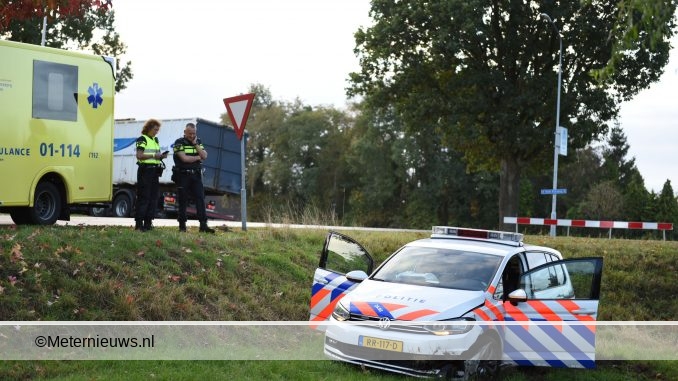 POLITIEAUTO VAN DE WEG IN SCHEEMDA8
