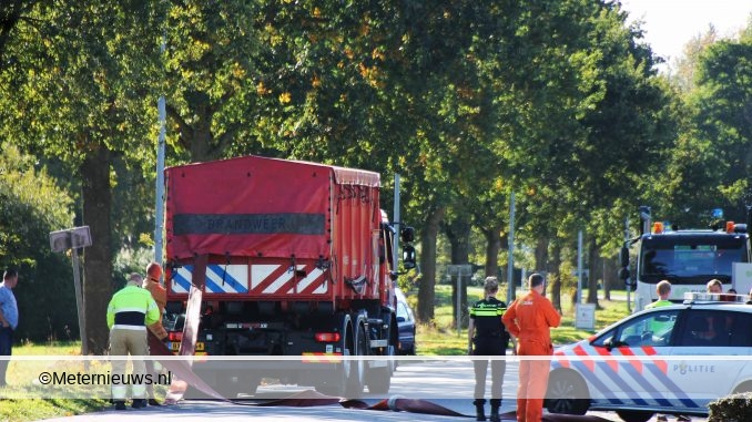 RECYCLINGBEDRIJF IN DE BRAND IN WILDERVANK2