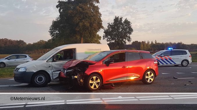 gewonden na ongeval n340 Dalfsen