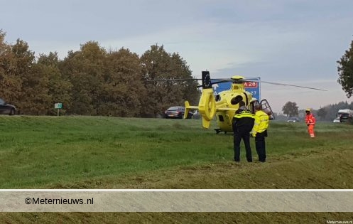 Ernstig ongeval A28 Pesse. Ernstig ongeval A28 Pesse.