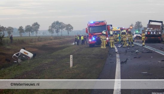 Stegeren - Dodelijk ongeval N36. Stegeren - Dodelijk ongeval N36.
