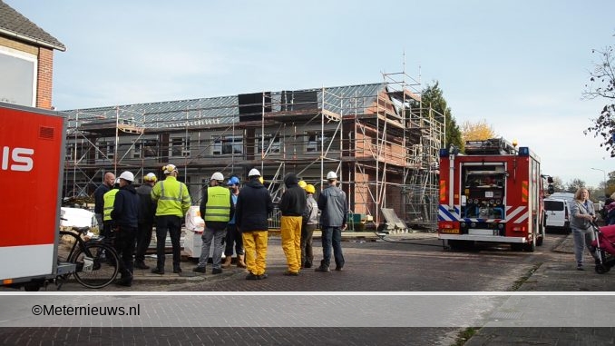 GASLEK OP BOUWTERREIN STADSKANAAL