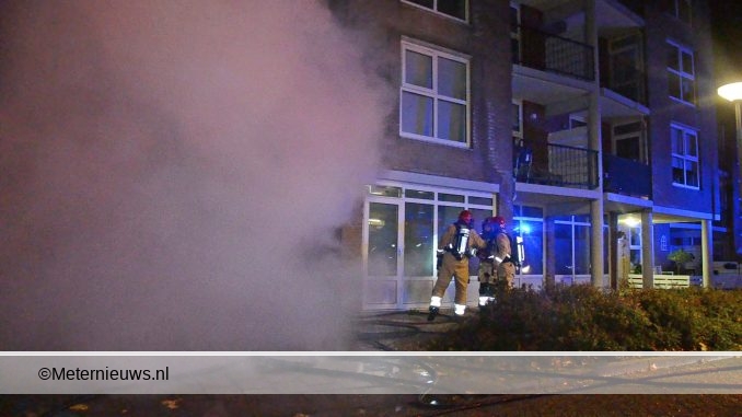 Omwonenden geevacueerd bij brand multifuctioneel centrum Nieuw-B