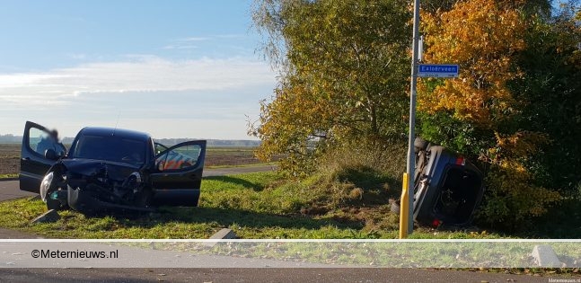 Ernstig ongeval in Exloerveen. Ernstig ongeval in Exloerveen.