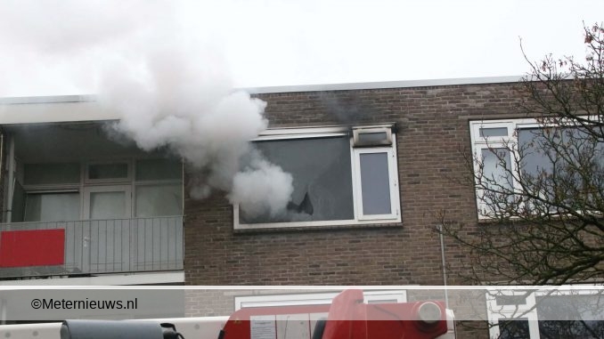 brand appartement Groningen
