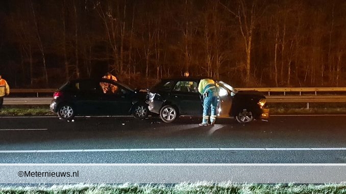 drie gewonden ongeval a28 Hooghalen3