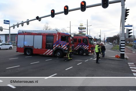 Brandweerwagen Wijster aangereden. Brandweerwagen Wijster aangereden.