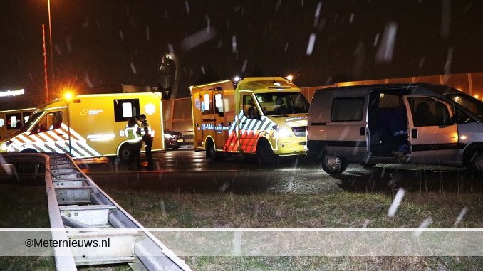 DRIE GEWONDEN DOOR SNEEUWVAL IN GRONINGEN4