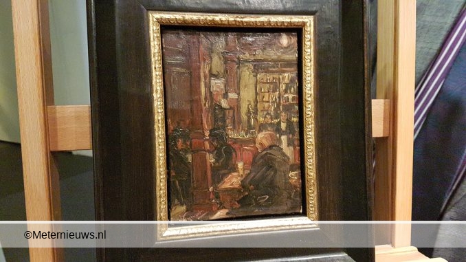 UNIEK SCHILDERIJ VAN VAN GOGH AAN VAN GOGHHUIS GESCHONKEN IN NIE