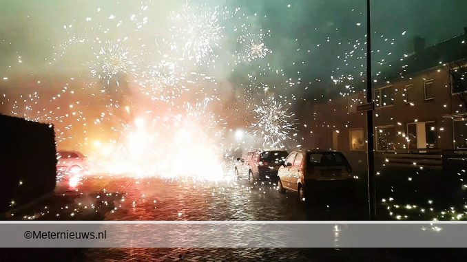 vuurwerk in hoogeveen